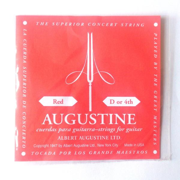 他サイト： Augustine[オーガスチン]クラシックギター弦　レッド　4弦の商品画像