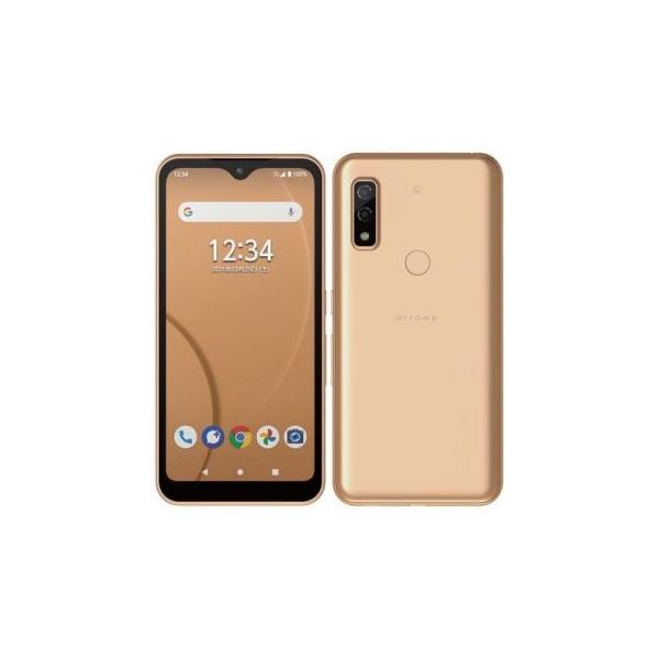 新品 SIMフリー arrows We FCG01 ゴールド  スマートフォン本体　