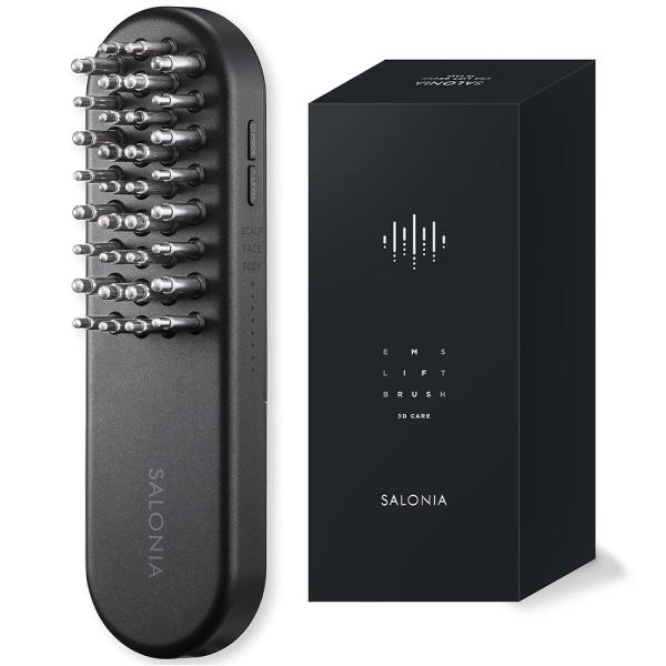 SALONIA サロニア EMS リフトブラシ 3Dケア 電気ブラシ 美顔器
