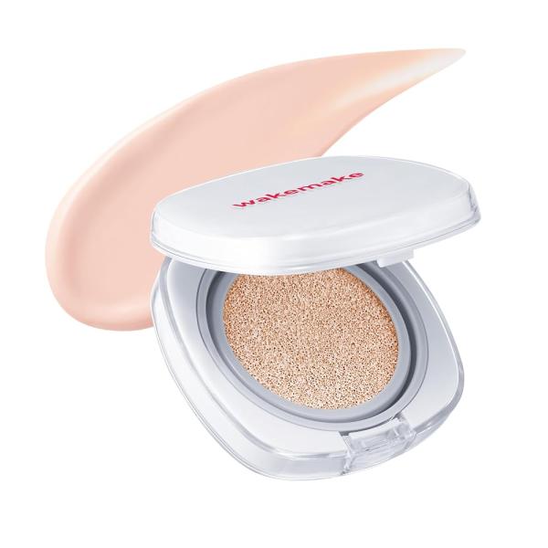 wakemake(ウェイクメイク) シームレスウェア クッションファンデーション(22P ロージーニュートラル) SPF50+ PA+++ セミマット韓国コスメ
