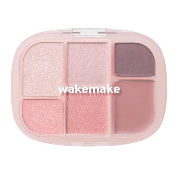 wakemake(ウェイクメイク)ソフトシアー マルチ パレット 04 ピーチフラッシュ