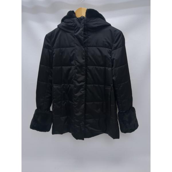 美品★MACKINTOSH LONDON ダウンコート フード ブラック 38 pickupjapan_20012001002292972