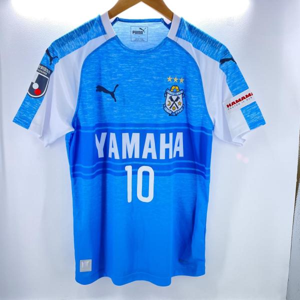【正規品・希少】2019 ジュビロ磐田 中村俊輔 #10 ホーム PUMA・M PUMA（プーマ） 【中古】 ジュビロ磐田 ユニフォーム メンズ サイズM