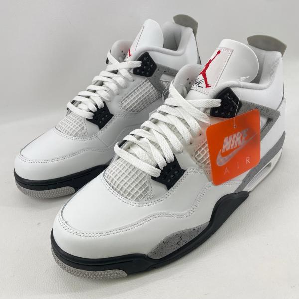 【未使用】 ナイキ エア ジョーダン 4 レトロ スニーカー ホワイト×セメント 32cm FV5029-100 NIKE AIR JORDAN 4 RETRO ◆2003