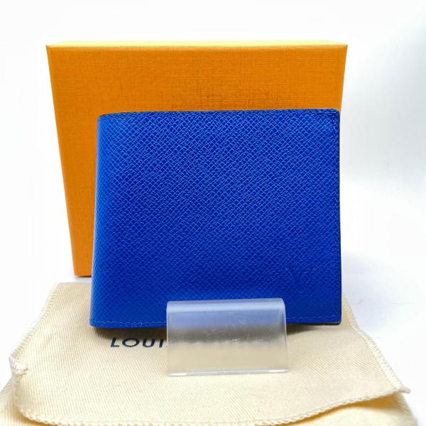 【箱付き】 ルイヴィトン ポルトフォイユ・マルコ NM タイガ 2つ折り財布 LOUIS VUITTON（ルイ・ヴィトン） 美品 ポルトフォイユマルコNM タイガ