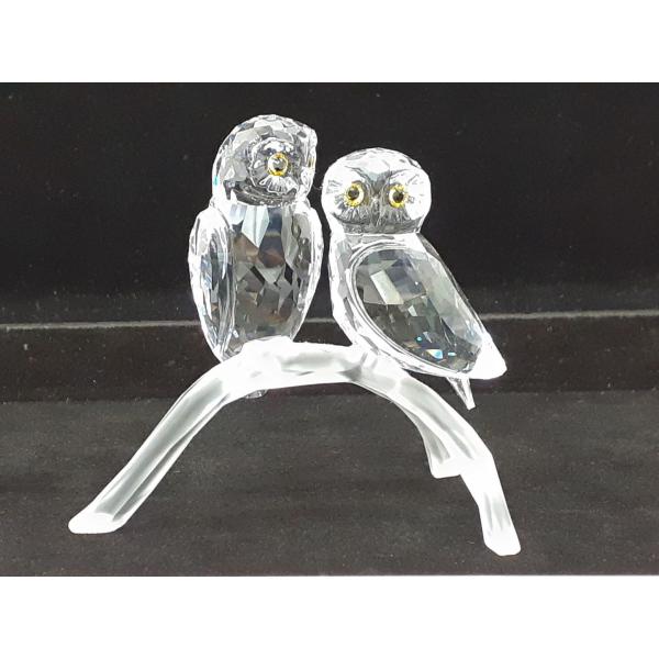 Swarovski フクロウのクリスタルオブジェ SWAROVSKI スワロフスキー 1003312 フクロウ 置物 クリスタル