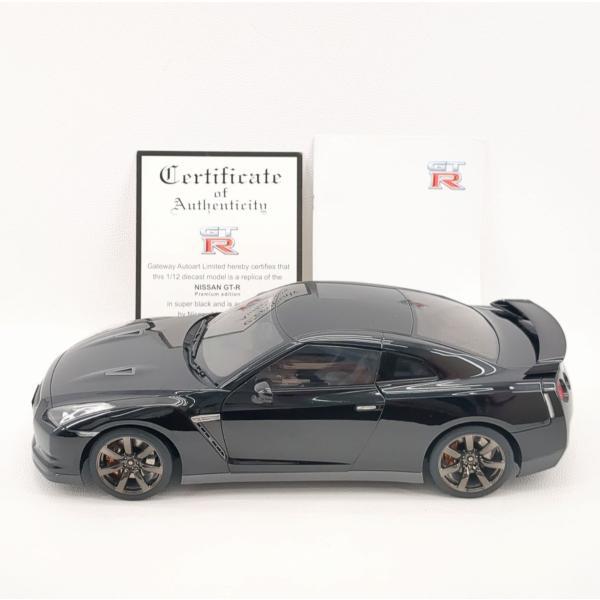 50　オートアート　1/12　GT-R R35　プレミアムエディション　黒 美品】AUTOart 1/12 日産 GT-R R35 プレミアムエディション ブラック