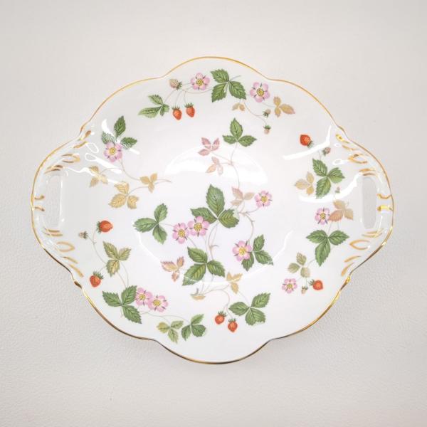 ウェッジウッドワイルドストロベリーウィンザートレイS　5枚セット WEDGWOOD（ウェッジウッド） 美品 ワイルドストロベリー ウインザー