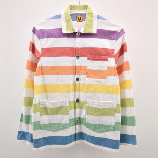 HUMAN MADE プリズナージャケット ヒューマンメイド 18SS マルチボーダープリズナージャケット マルチ