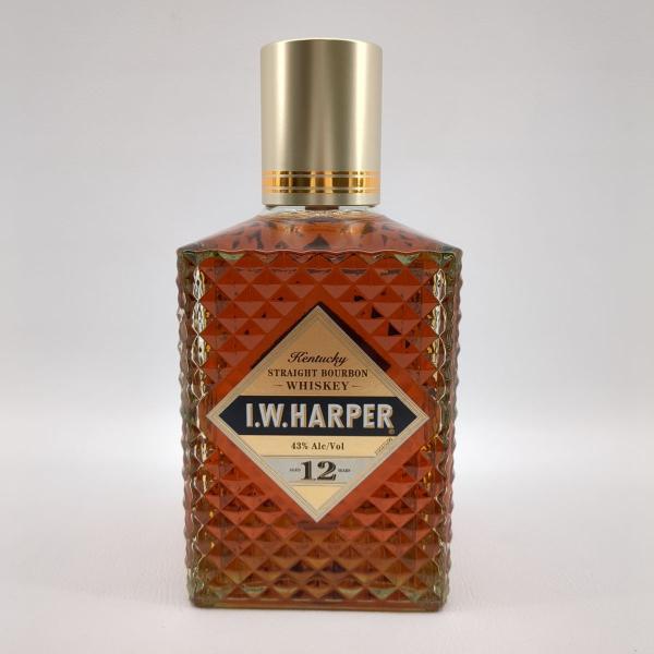 未開栓 I.W.ハーパー ウイスキー 12年 750ml 43% バーボン I.W.