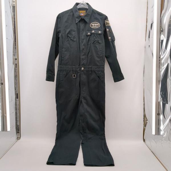 VANSON（バンソン） つなぎ ブラック SIZE S VANSON ◇2006