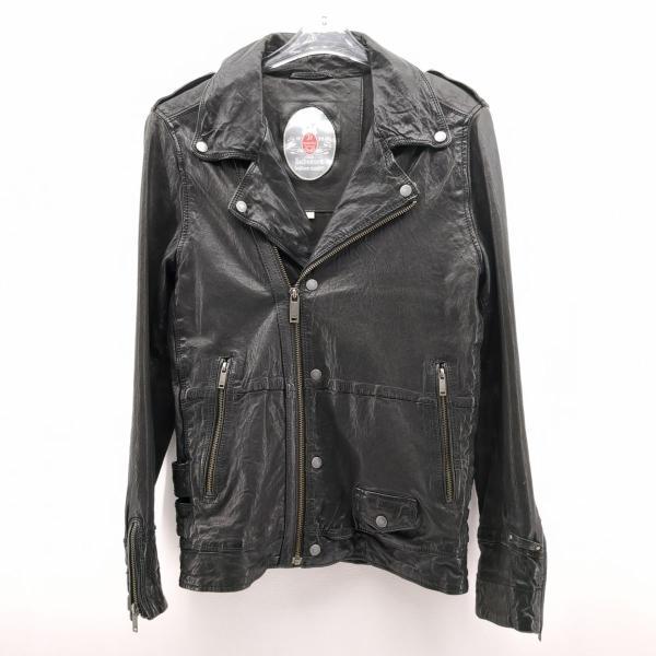 DIESEL（ディーゼル） ライダースジャケット SIZE XS ブラック 羊革