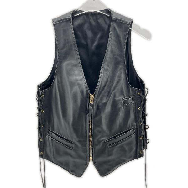 Langlitz Leathers ラングリッツレザー レザーベスト PK-17965 SIZE 38