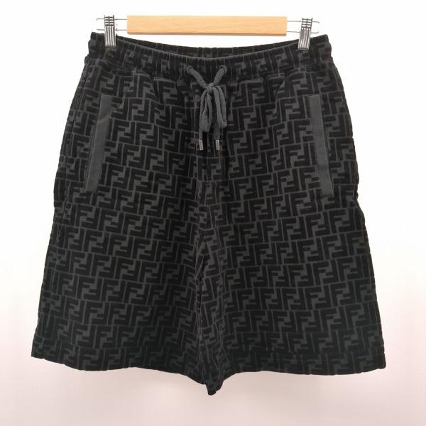 FENDI フェンディ ショートパンツ ブラック SIZE 48 FENDI FENDI フェンディ ショートパンツ ブラック SIZE 48 FENDI