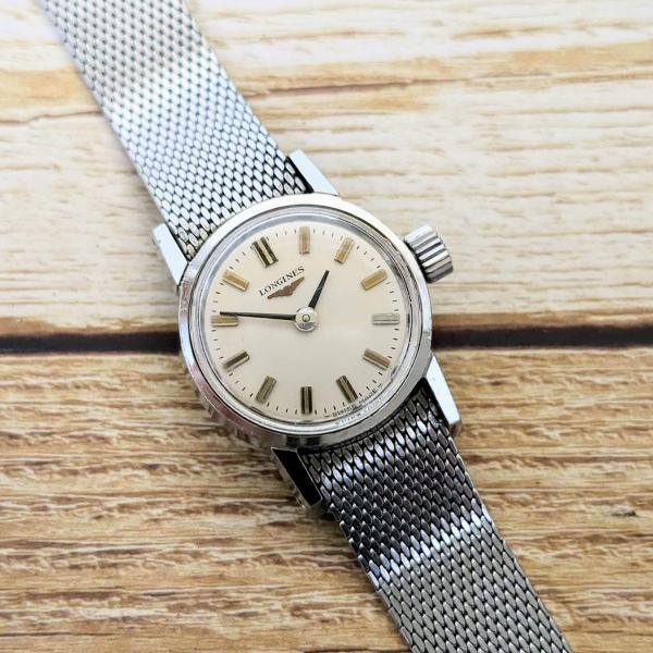 宝*斎様 ロンジン　自動巻き 腕時計 シルバー文字盤 レザー　ヴィンテージ 楽天市場】【新作】国内正規品 LONGINESロンジン マスター