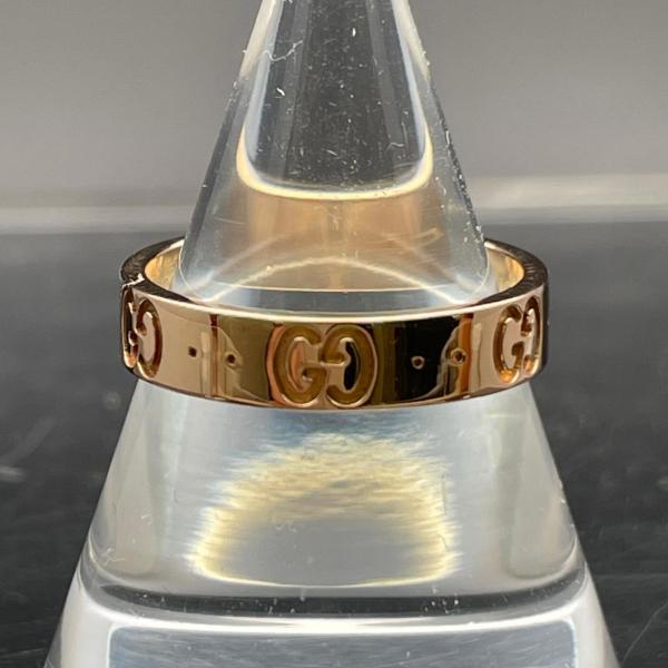 GUCCI（グッチ） アイコンリング ピンクゴールド Au750 K18 指輪