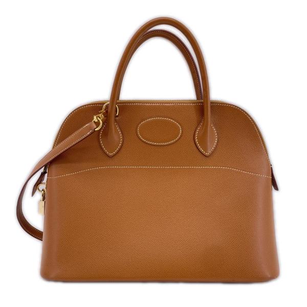 HERMES（エルメス） 2way ハンドバッグ ボリード31 エプソン ゴールド