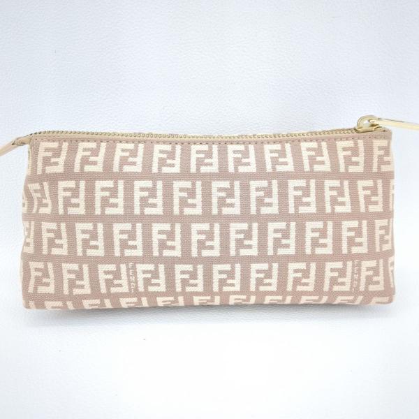 FENDI フェンディ コスメポーチ ズッキーノ ポーチ 小物入 FENDI フェンディ コスメポーチ ズッキーノ ポーチ 小物入