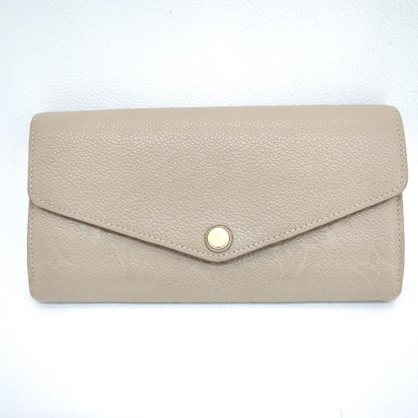 ルイヴィトン ポルトフォイユ サラ アンプラント ベージュ系 楽天市場】ルイヴィトン 長財布 LOUIS VUITTON ポルトフォイユ