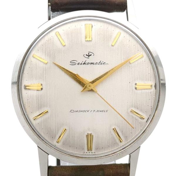 セイコーマチック J140640 自動巻 メンズ アンティーク 腕時計 稼働品 中古 SEIKO ◆3111/藤枝インター店