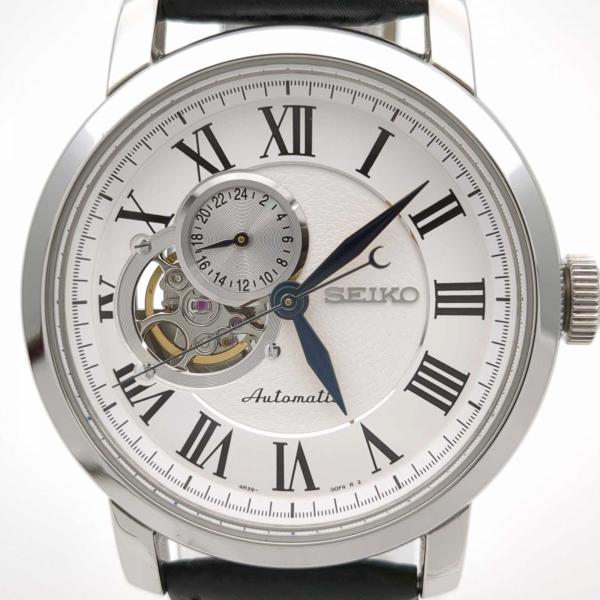 稼働/SEIKO プレサージュ 4R39-00K0 メカニカル オープンハート SEIKO（セイコー） プレサージュメカニカル 4R39-00K0 オープンハート
