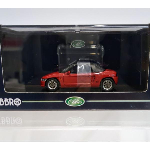 エブロ 1/43 ホンダ ビート 1991 レッド EBBRO ◇3115/登呂店