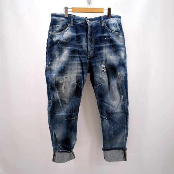DSQUARED2（ディースクエアード） デニムパンツ SIZE 50号 ネイビー