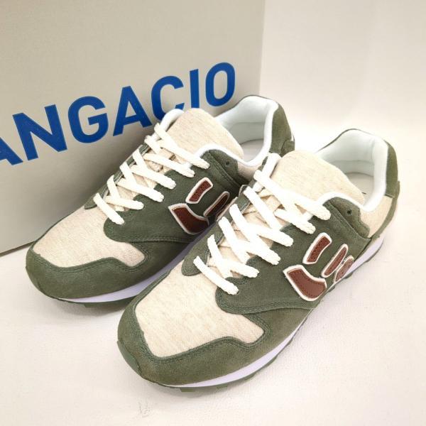 ★新品未使用★SANGACIOにゅ～ずスニーカーLinen×Olive22.5 にゅ～ず 『Linen×Olive』 | SANGACIO