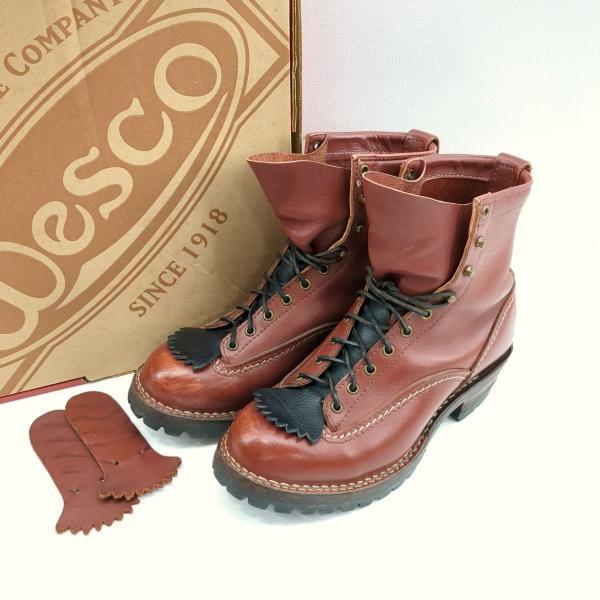WESCO ウエスコ レースアップブーツ SIZE 9 E カスタムジョブマスター 