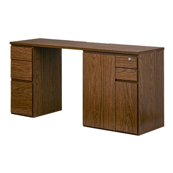 ※この商品はお客様組立となります。※デスクのみの販売となります。チェアは付属しておりません。■サイズW150 x D46.5 x H72cm■材質本体：MDF、パーチクルボード、シート張り天板表面材：合成樹脂化粧繊維板(メラミン)■カラーブ...