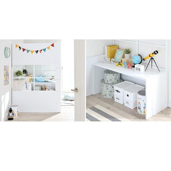 ハイタイプ ロフトベッド システムベッド 学習机 デスクベッド システムベッドデスク ロフトベット Peep ピープ 5色対応 Buyee Buyee 日本の通販商品 オークションの代理入札 代理購入