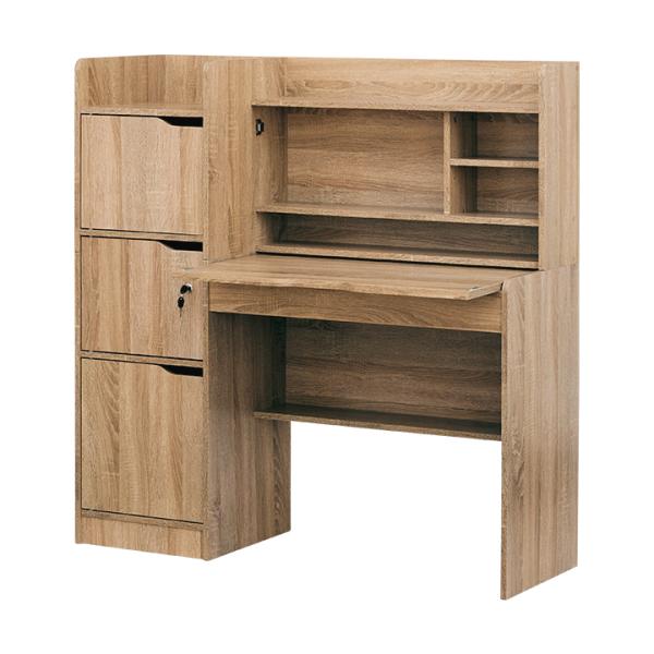 ※こちらの商品はお客様組み立てとなります。※組み立て方や若干の個体差によって、表記サイズと完成形のサイズに多少の誤差が生じる場合がございます。※チェア・ライト等は付属しておりません。■サイズW119 x D39.5（天板展開時56） x H...