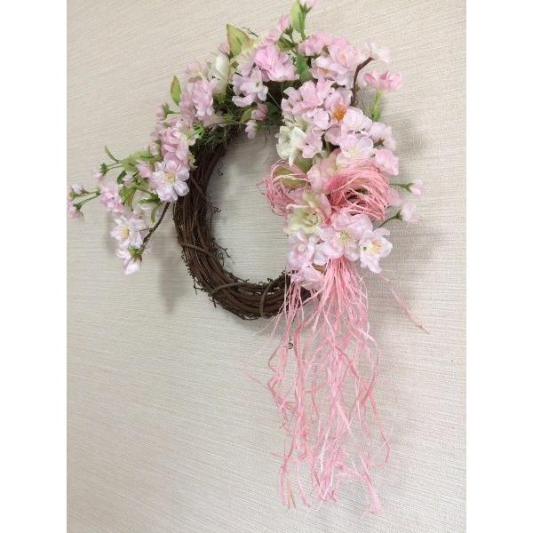 ギフト 花 玄関リース 手作りアートフラワー リース 45x50cm 桜とアネモネの春リース No Wreath Buyee 日本代购平台 产品购物网站大全 Buyee一站式代购 Bot Online