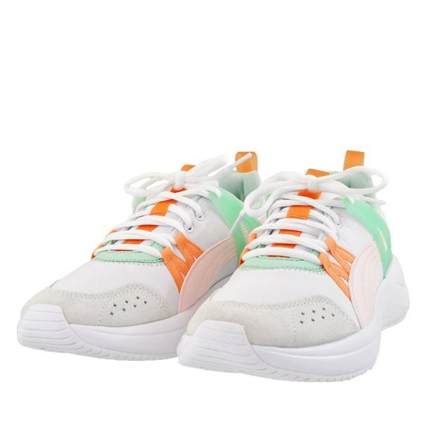 レディース 靴 スニーカー プーマ ヌアージランケージ プーマホワイト ローズウォーター ミストグリーン ホワイトコンビ Puma 01 Puma 01 シューズピエyahooストア 通販 Yahoo ショッピング