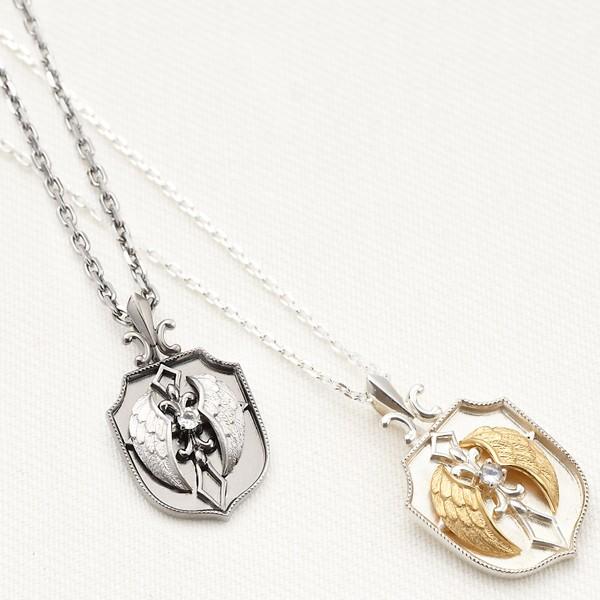 メンズネックレス シルバーアクセサリー シルバー925 プレート 羽 キュービックジルコニア ペンダント En 122 003 004 アクセサリーショップ Piena 通販 Yahoo ショッピング