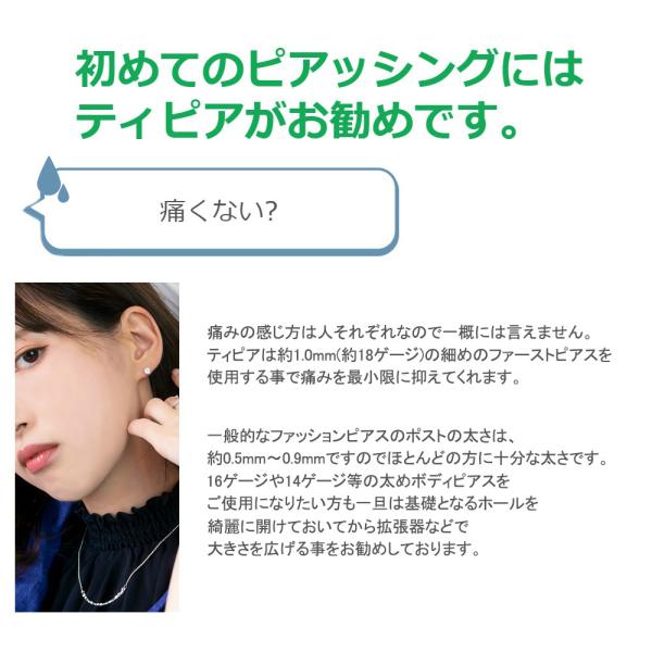 ピアッサー チタン製 耳たぶ 片耳用 18g ティピア Buyee 日本代购平台 产品购物网站大全 Buyee一站式代购 Bot Online