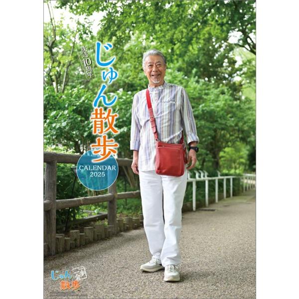 残りわずか!!】じゅん散歩 2025年 壁掛けカレンダー CL-364 25CL-0364