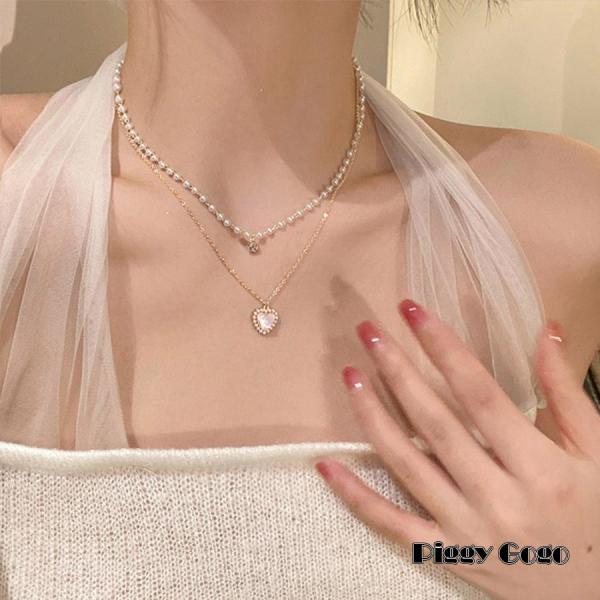 2連 鎖骨ネックレス レディース : Piggy Gogo - 通販 - Yahoo 2連 鎖骨ネックレス レディース : Piggy Gogo - 通販 - Yahoo