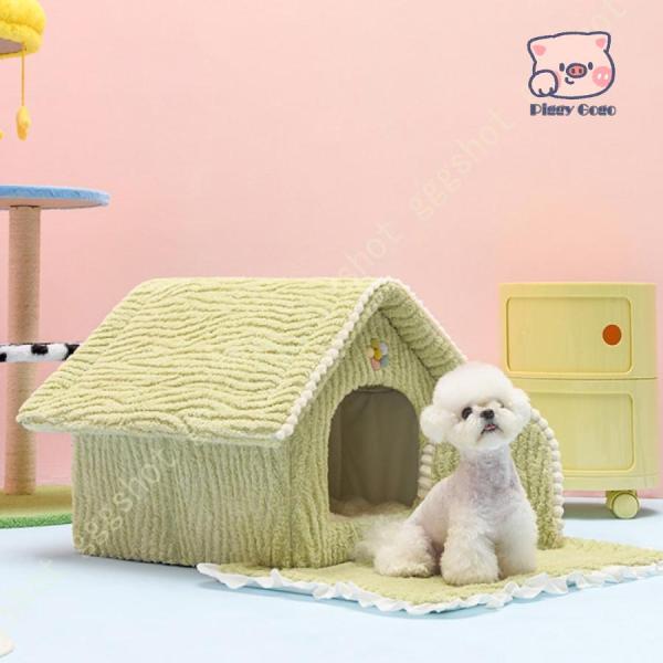ペットのための理想的な感謝祭とクリスマスギフト。●ネコちゃんや小型犬におすすめの通年タイプのベッドです。過ごしやすい季節から真冬まで、お好みに合わせてお使いいただけます。●オックスフォード布の底に滑り止めの粒子を採用して、耐磨耗性に優れてお...