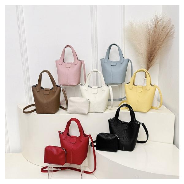 SLOW 　新品❗️　バケツ型ショルダー　栃木レザー　¥41800 KOOSレザー バケツ型ショルダーバッグ - メルカリ