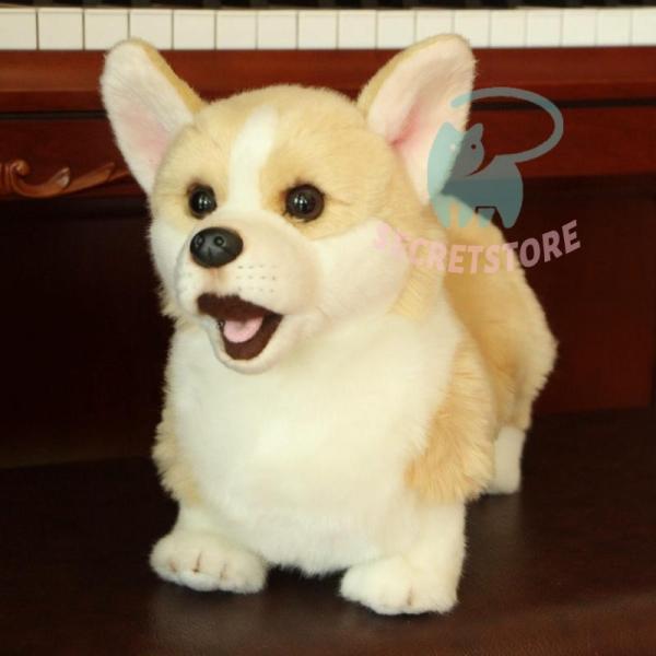 コーギーぬいぐるみ リアル 可愛い 軽量 ウェルシュコーギーの