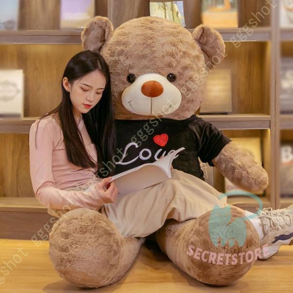 特大テディベア くま ぬいぐるみ 特大 テディベア クマ マフラー付き 大きい