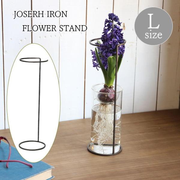 ●ジョセフアイアン フラワーサポートワイヤースタンド Lサイズ ブラウン●大きく長く育つ球根の水耕栽培などをサポートするフラワースタンドです●花が重くなり傾いてしまったときに、これを使えば支えになり安心です●花瓶にいけた花が広がってしまった...