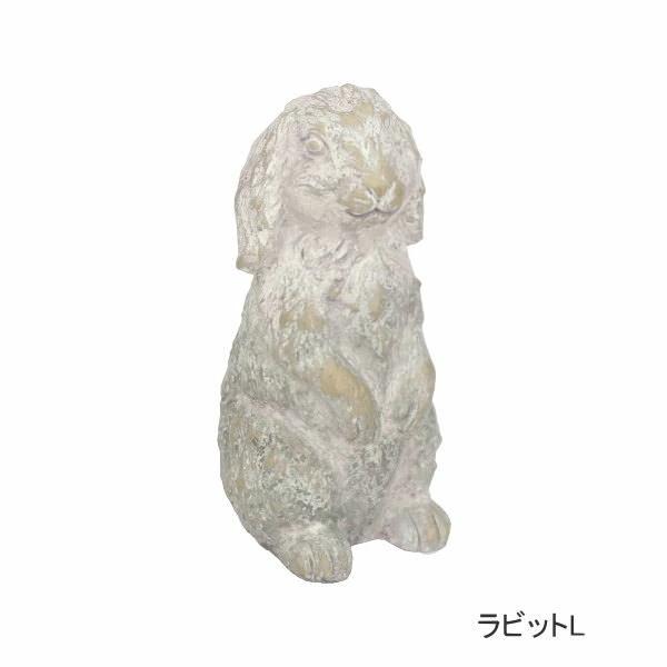 ●ラビットL●セメント製のうさぎのオブジェ。1匹だけでも目を引くかわいいデザインです。●Sサイズと組み合わせて親子にしたり、複数匹揃えてお庭を賑やかにしても楽しいですよ♪●昔から、ウサギのモチーフは世界中で幸運のお守りとして愛されてきました...