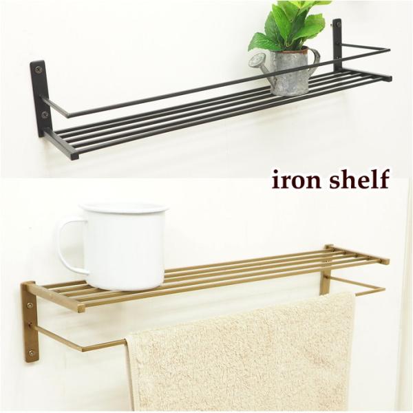 ●アイアンシェルフ●上下どちらも使用できるので使用用途の幅が広がります。●キッチンラック、タオルハンガー、サニタリーグッズを収納したり、お気に入りのインテリアを見せて収納して特別なディスプレイにしても◎●シンプルなデザインなのでインテリアの...