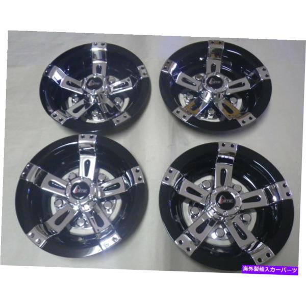Wheel Covers Set of 4 ゴルフカートEZGOヤマハクラブカー8