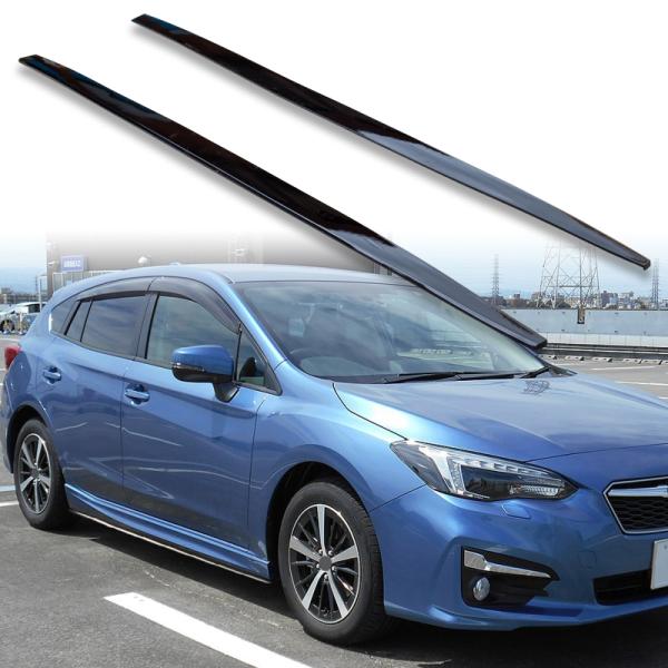 黒 インプレッサスポーツ リアスポイラー KENSTYLE インプレッサスポーツ GP系 アプライド：A-E リア