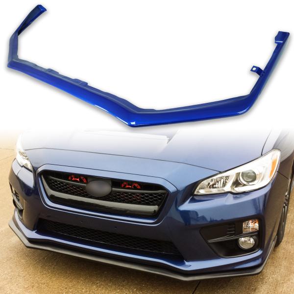スバルWRX用　フロントリップスポイラー　修理塗装品 純正色塗装 スバル用 WRX STI S4 VA系 セダン 前期用 フロントリップ