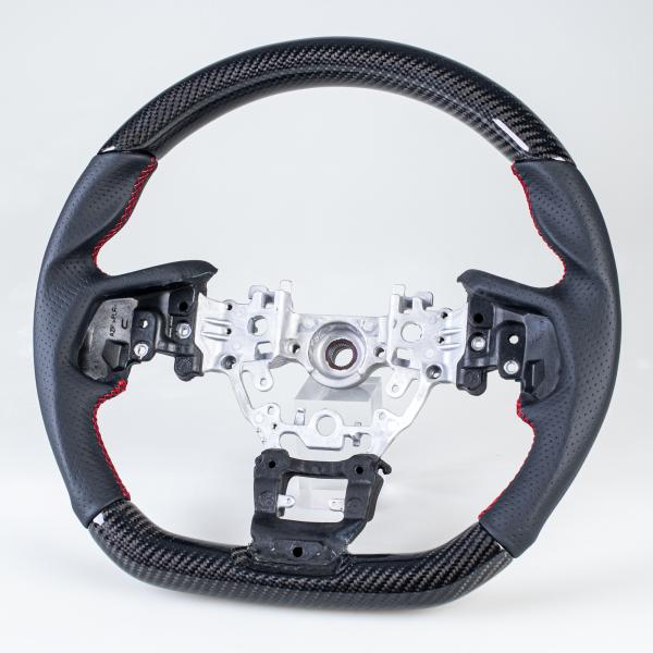 オーダーメイド スバル用 WRX S4用 2022- D型 ステアリング ホイール