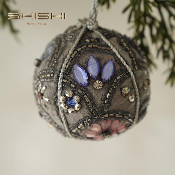 クリスマス ツリー 飾り オーナメント 北欧 SHISHI ベルベット